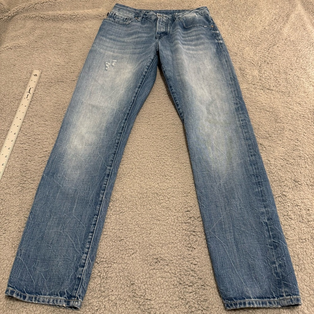 Scotch And Soda‎ Amsterdam Blauw Blue Men’s Jeans Vernon 30x32 Button Fly
